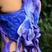 Felt Melted Sea Witch And Mystical Creatures  Of The Deepest Darkest Oceans Seamless Vest OOAK