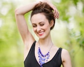 The Blue Boheme Statement Necklace