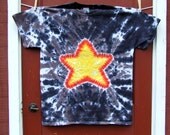 Tie Dye T-shirt -  Rockstar - Size Adult LARGE - Ready to Ship
