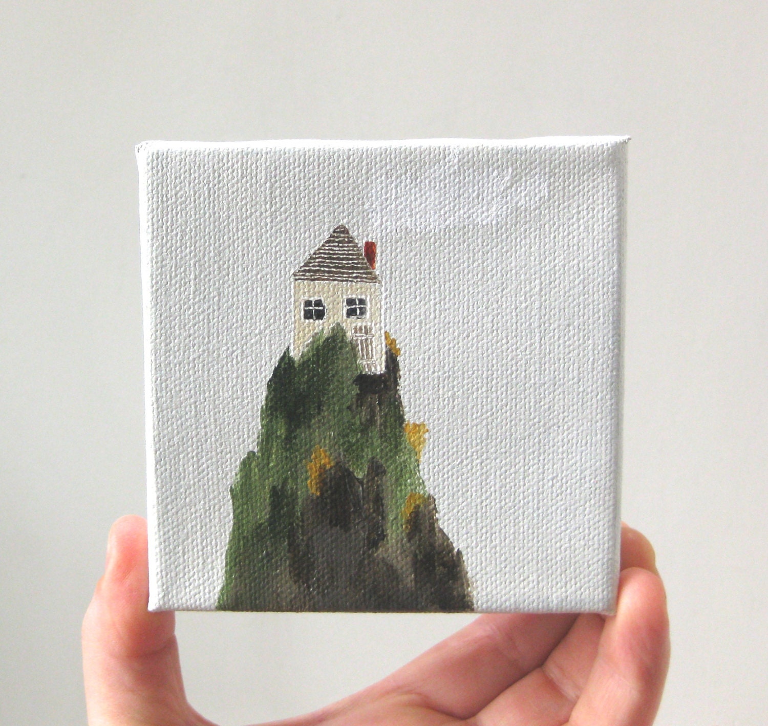 mountaintop  / original painting on canvas