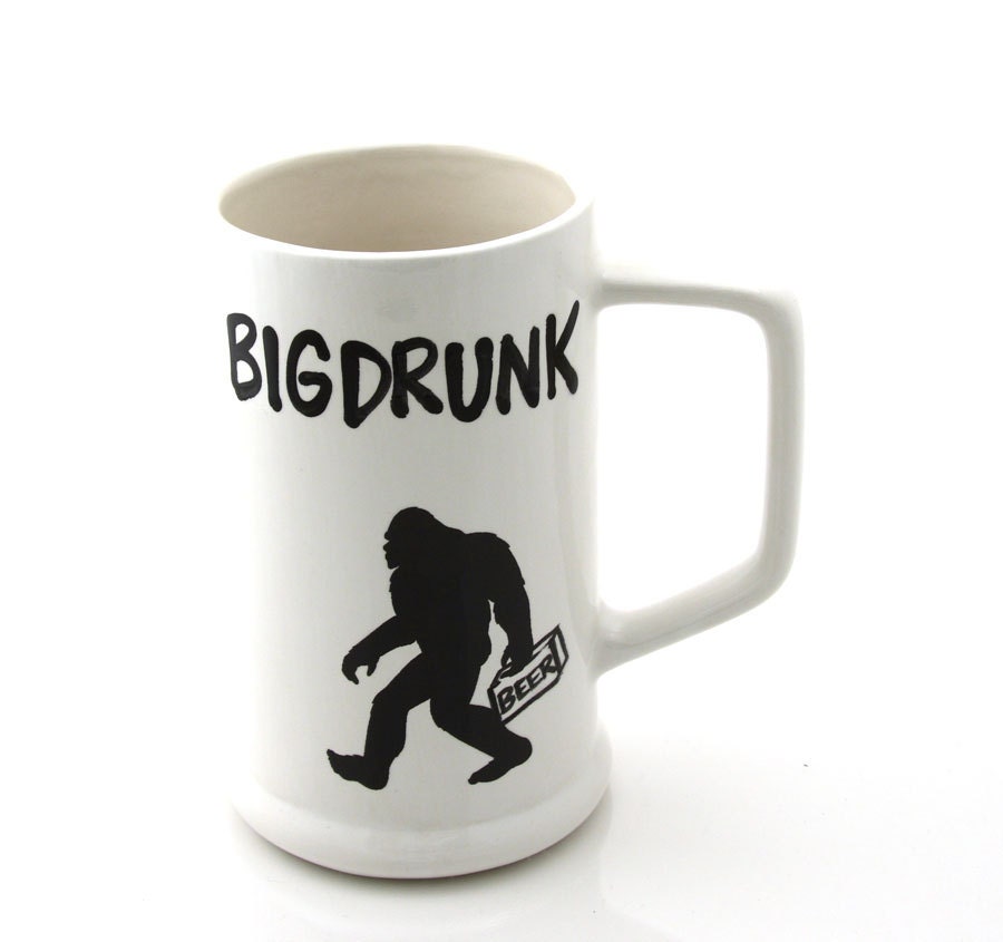 Beer stein Bigfoot Abominable Snowman beerstein Yeti
