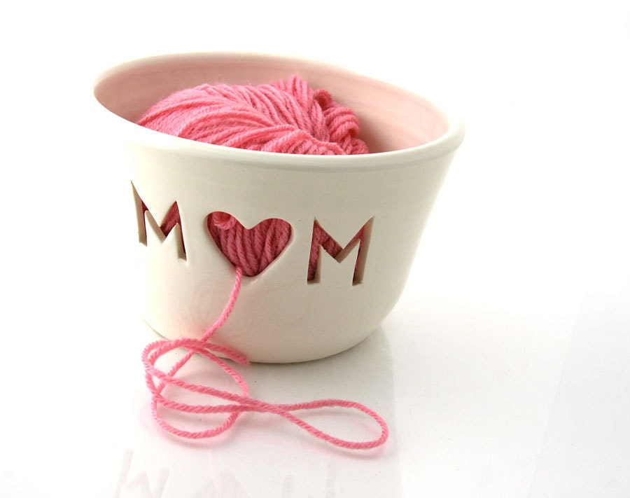 Mom Yarn Bowl Knitting Mothers Day Gift