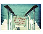 Beach Photography / Cape Cod Home Decor / Ocean Photograph / 4x6 Fine Art Photo / Humorous Print / Beach Style Lakehouse