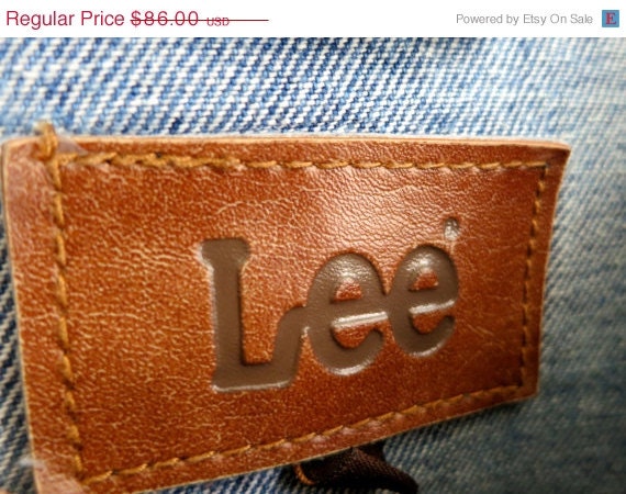SUMMER SALE 30% OFF The Classic Lee Denim Jacket