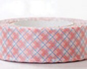 NamiNami Washi Masking Tape - Pink Checks