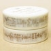 Aimez Washi Masking Tape - Algebra in Silver or Bronze