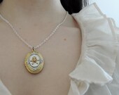 victorian skull locket