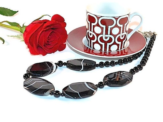 Black Agate Necklace