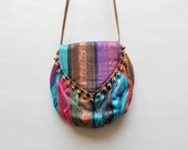 vintage Neiman Marcus striped boho shoulder bag