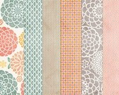Bloom - Sunrise Digital Scrapbooking Papers