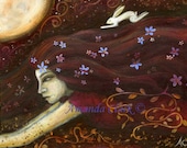 A fairytale  art print. Follow.