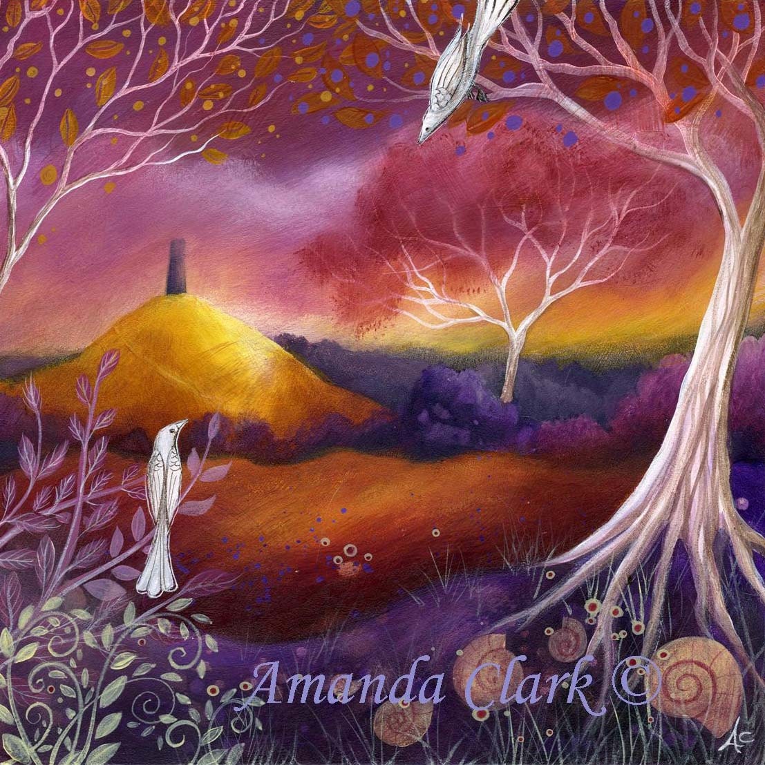 Meeting Place. art print by Amanda Clark