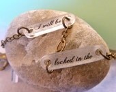 Bukowski Poem Bracelet