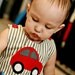 Red Car Applique Romper