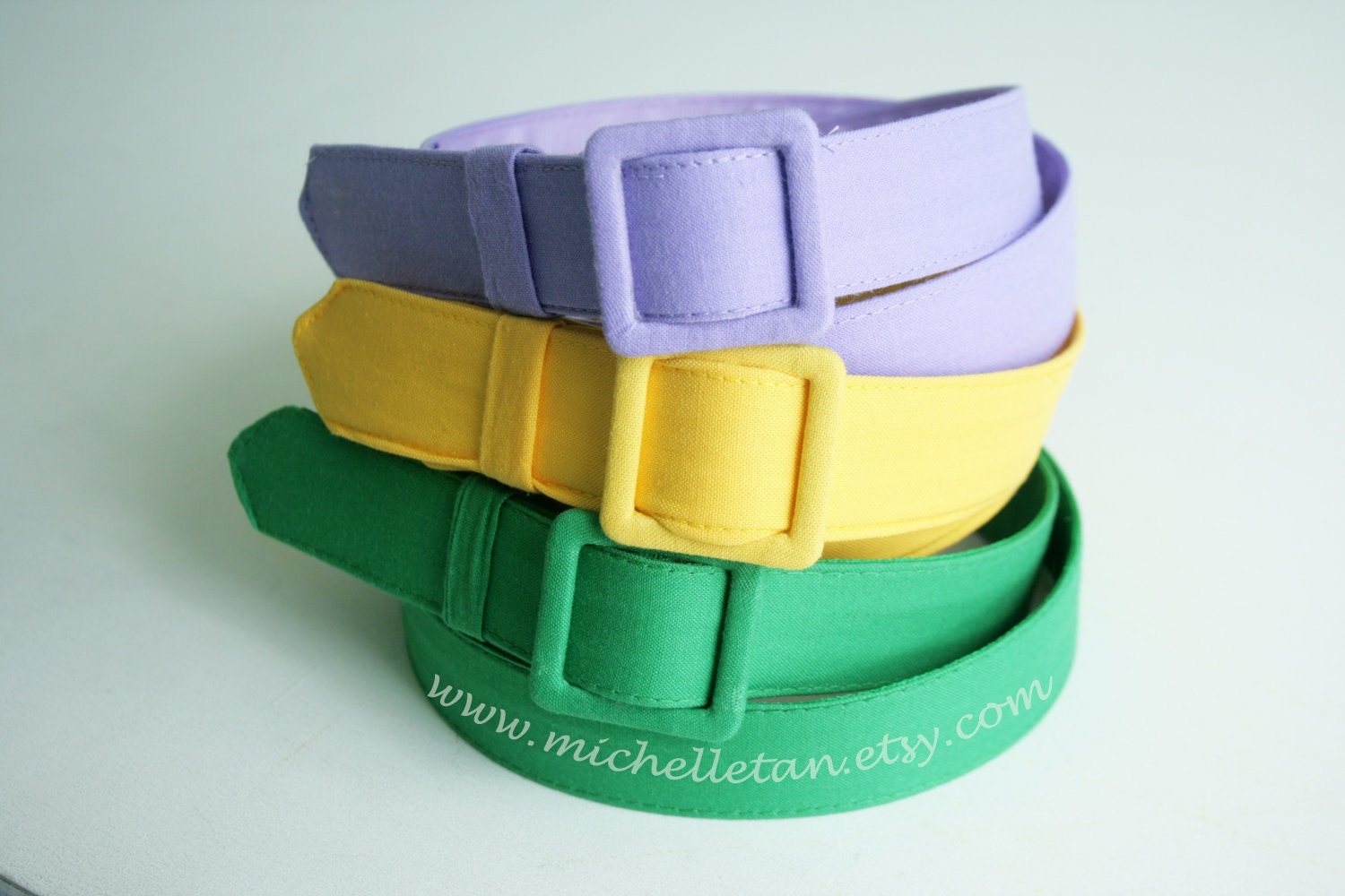 cotton fabric belt with matching fabric covered buckle . custom listing for CANDICE