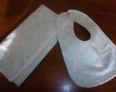 Paris and Company Damask Newborn Starter Gift Set