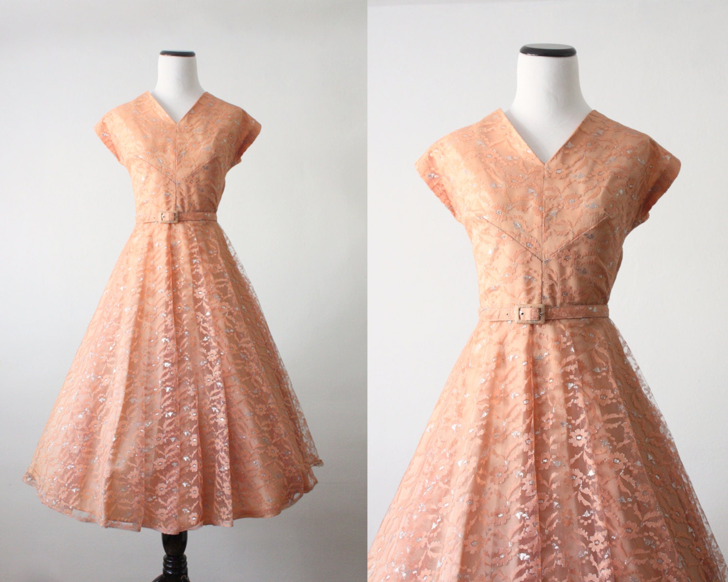 50s dress - clementine shimmer party dress