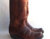 Leather Campus Man Boots Mens Size 9.5 or 10