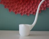 Vintage Milk Glass Ladle
