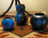 Gourd Art Miniature Pots Bowls Vessels