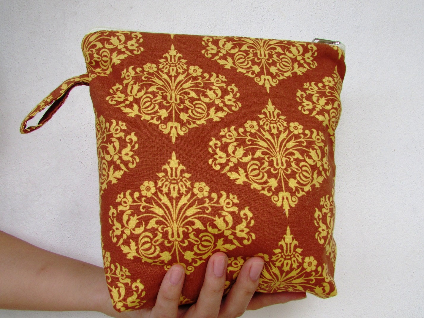 SALE 50%Deep diaper bag/ purpose box/Padded Cosmetic Bag/ Makeup Bag
