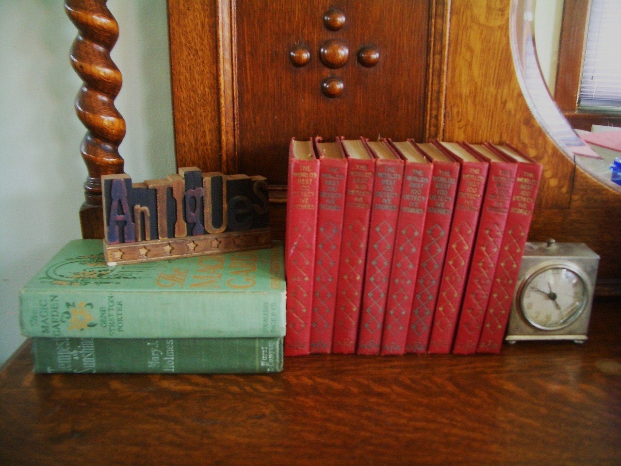 Vintage Book set- Detective Stories Worlds Best 100 Detective Stories