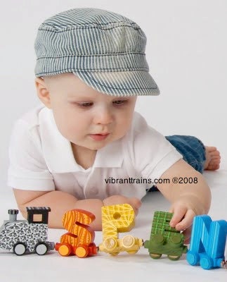 SEVEN LETTER Alphabet Name Train Custom Keepsake Toy Personalized Gift for Kids and Adults