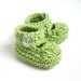 Baby Booties, Baby Maryjanes, Crochet Baby Booties