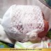 Handkerchief Christening Baby Bonnets - BRIDAL DRESS LACE