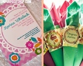 Kitchen Bridal Shower Decorations Package - Recipe for Love