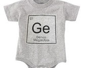Onesie Tshirt - Babies' Genius Periodic Table of Elements Tee
