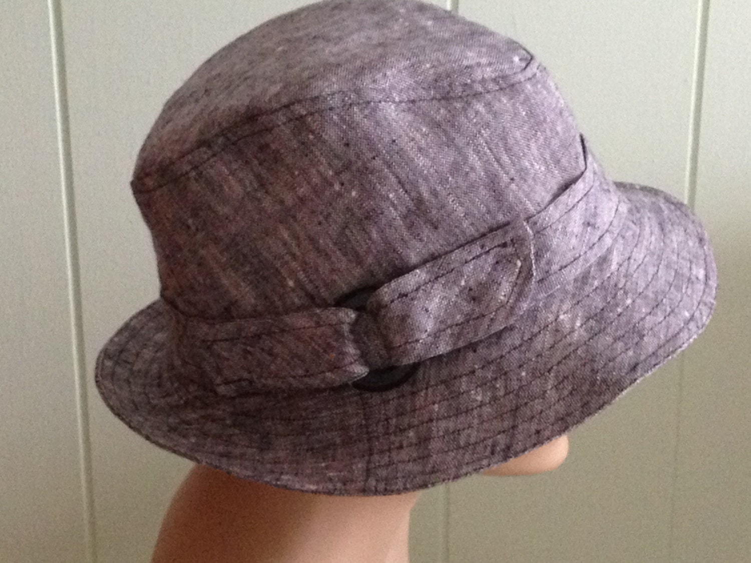 Fedora in YarnDyed Linen
