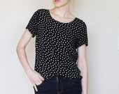 Polka Dot Blouse Large