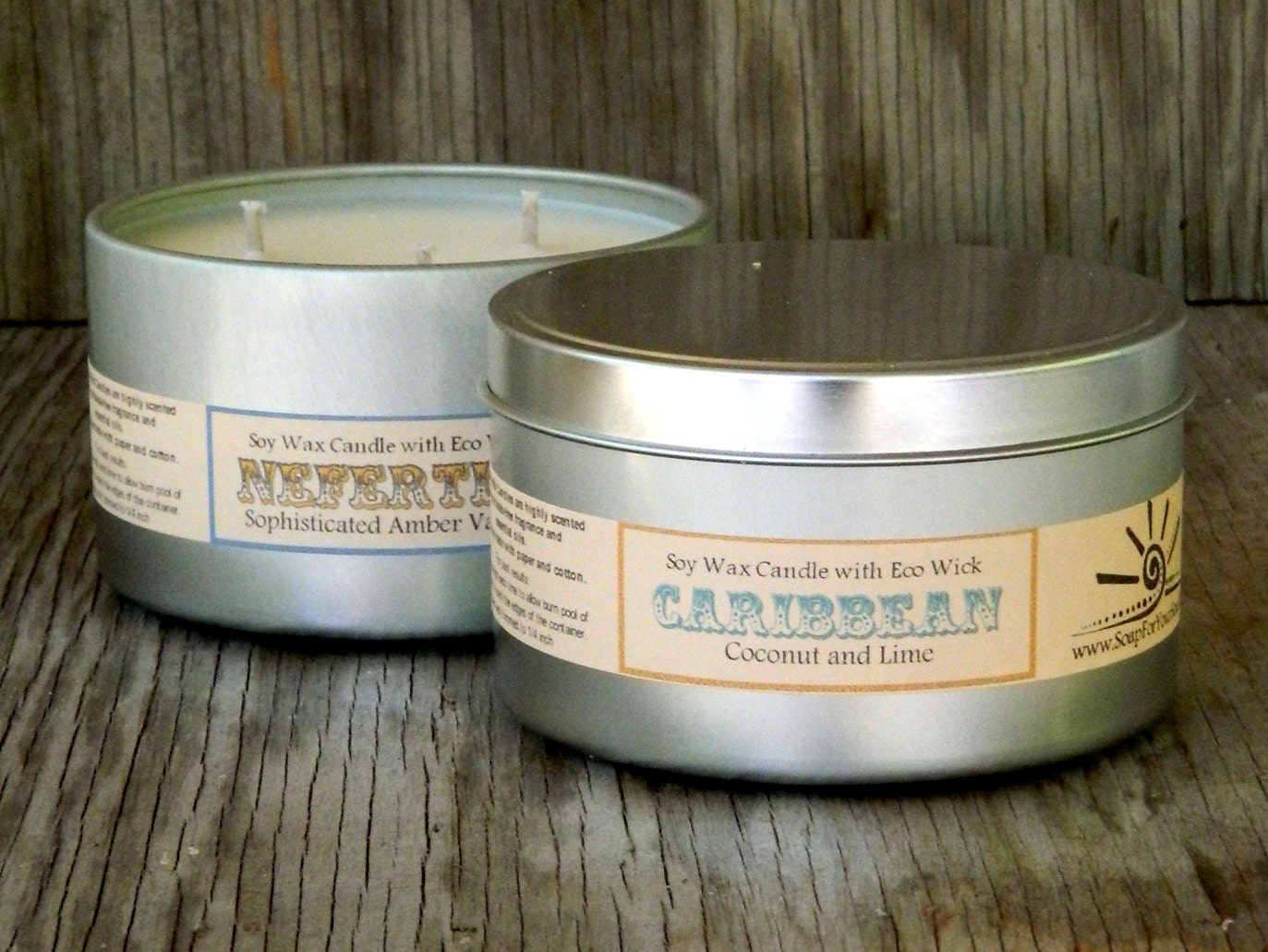 2 Large Soy Candles - Aromatherapy Candle - Scented Candle LARGE 16 oz. YOU choose your scent