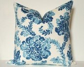 Pillow Cover - Decorative Pillow - Throw Pillow - Toss Pillow - Sofa Pillow - Floral - 17x17 inch