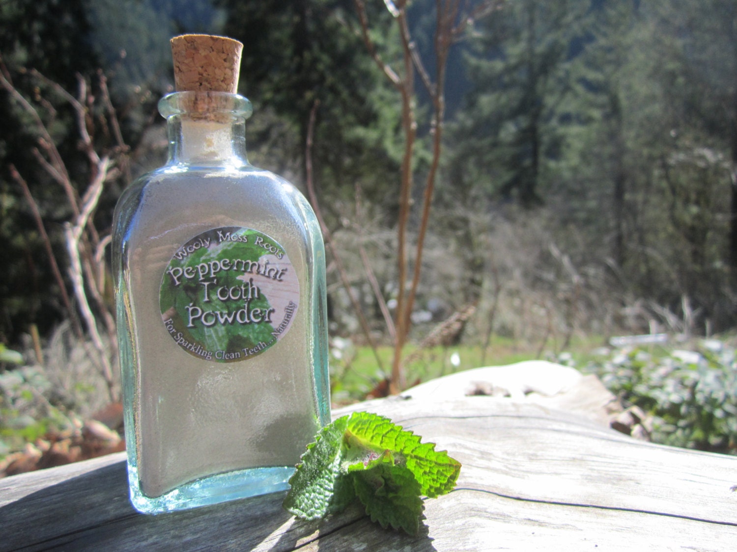 Peppermint Tooth Powder- for Sparkling Clean Teeth... Naturally