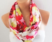 Infinity Scarf Loop Scarf Circle Scarf Cowl Scarf Soft and Lightweight Multicolor