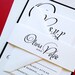 Wedding Invitation - Mon Amour Layered Wedding Invitation Suite - Layered Wedding Invitation