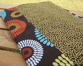 Retro spiral dots Composition Notebook cover.