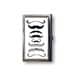 Business Card Case Many Mustaches Hard Case Fits Business, Credit, Debit, Key Cards and Standard Gift Cards