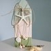 Beach Decor Seashell Buoy -  Nautical Decor Buoys w White Starfish & Shells