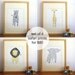 Set of 4 Safari Prints - Nursery Art, Nursery Decor, Jungle Animals Free US Shipping