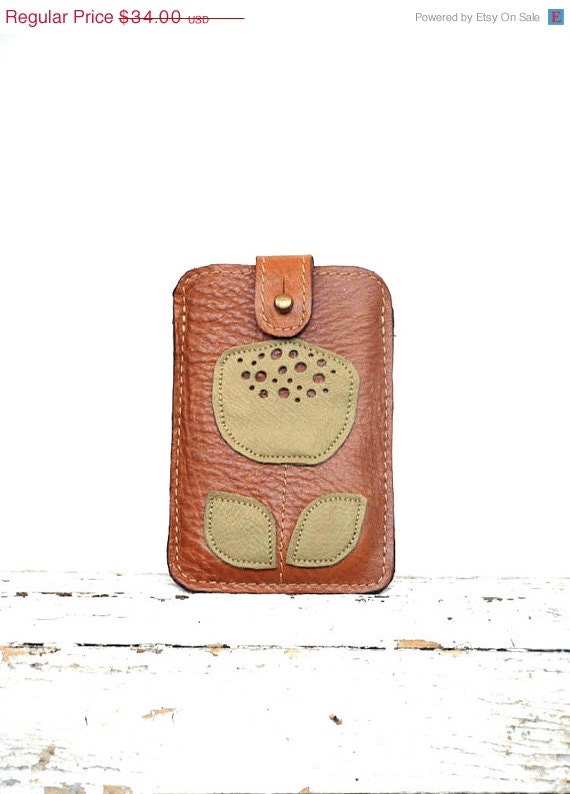 iPhone 4 Case, Leather iPhone 4s Case, Gadget Case, Samsung, Htc, Spring Blossom / Cute gift for her