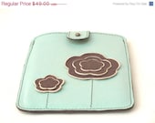 iPad MINI Case, Leather iPad Mini Case, ipad case, Mint Chocolate leather / JuneTrends / SPRING SALE