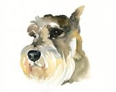 CUSTOM PET PORTRAIT  Original watercolor painting 8X10inch