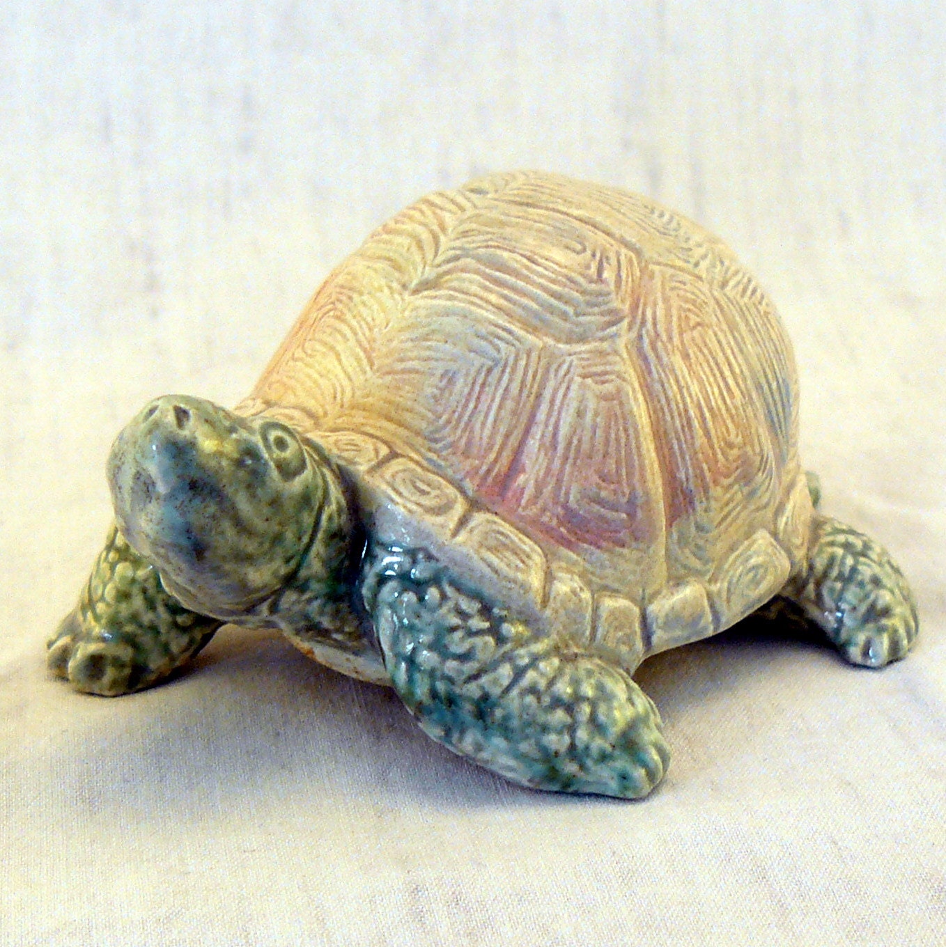 Ceramic Box Turtle "On the Move"
