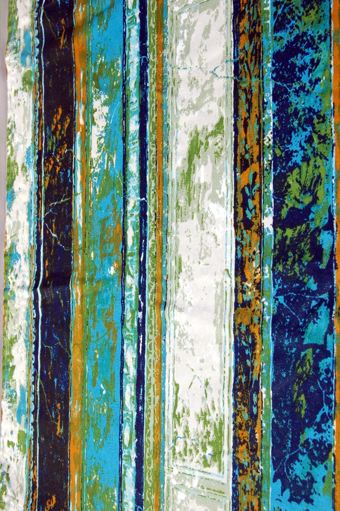 1960s Mid Century Modern Drapes Curtains