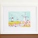 Windmills, Art Print