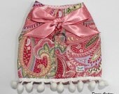Shabby Chic Le Petit Dog Harness Vest Shirt Size XXXS by Doogie Couture