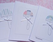 Baby Shower Cards - Baby Shower Thank You Cards - Baby Shower Invitations - Baby Boy Cards - Baby Wish Cards - BBUCD